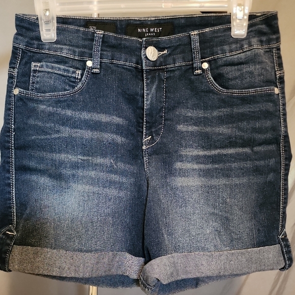 Nine West Pants - Nine West Blue Jean Shorts with Rolled Cuffs